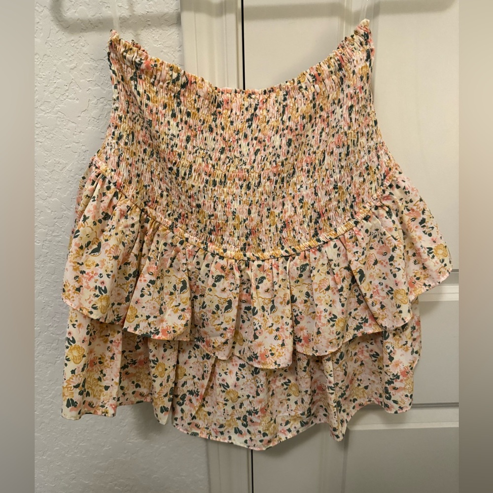 Floral skort